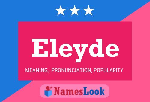 ملصق اسم Eleyde