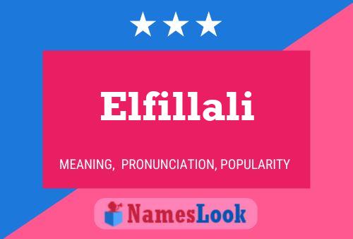 ملصق اسم Elfillali