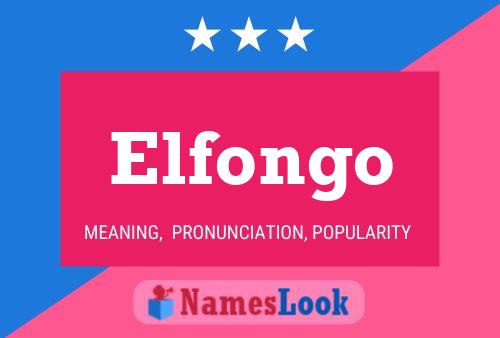 ملصق اسم Elfongo