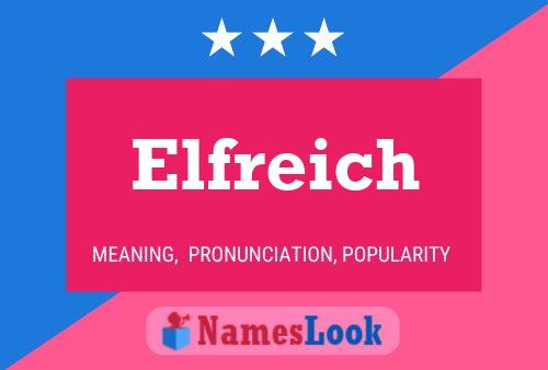 ملصق اسم Elfreich