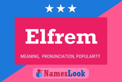 ملصق اسم Elfrem