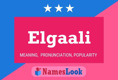 ملصق اسم Elgaali