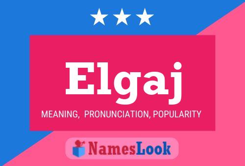 ملصق اسم Elgaj