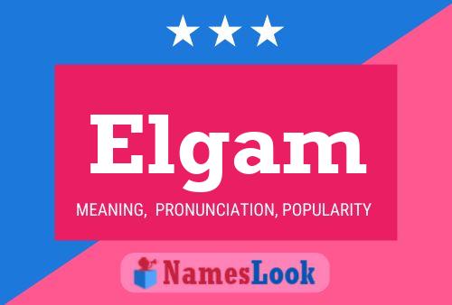 ملصق اسم Elgam