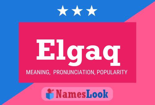 ملصق اسم Elgaq