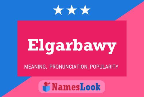 ملصق اسم Elgarbawy