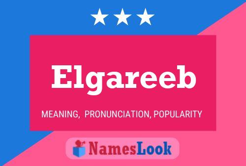 ملصق اسم Elgareeb