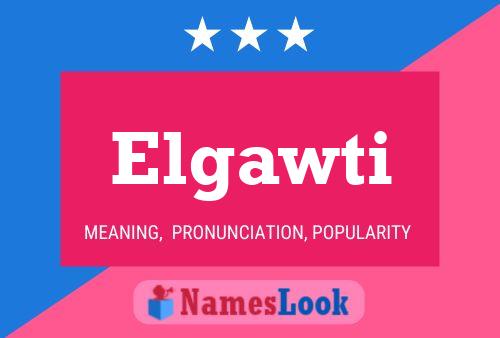 ملصق اسم Elgawti