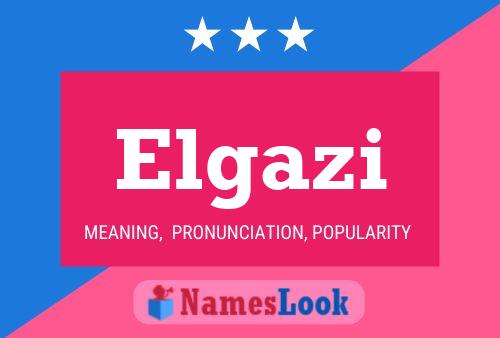 ملصق اسم Elgazi