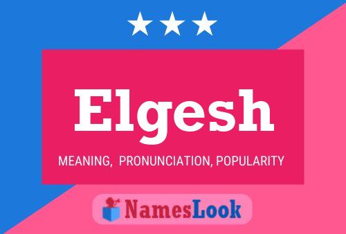 ملصق اسم Elgesh