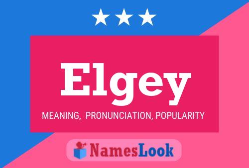 ملصق اسم Elgey