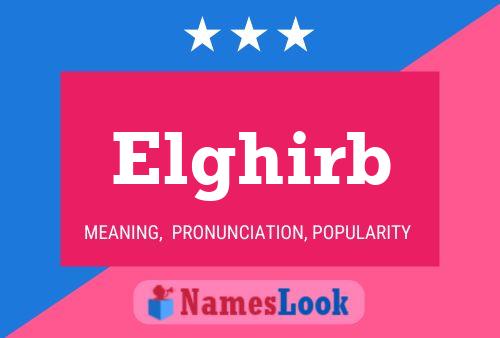 ملصق اسم Elghirb