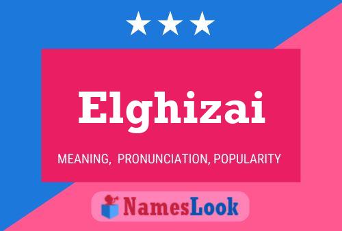 ملصق اسم Elghizai