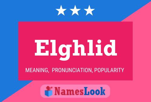 ملصق اسم Elghlid