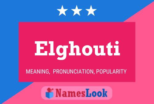 ملصق اسم Elghouti