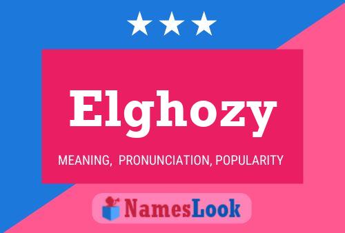 ملصق اسم Elghozy