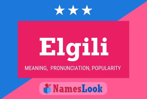 ملصق اسم Elgili