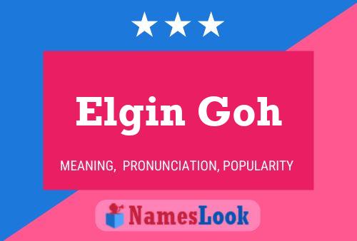 ملصق اسم Elgin Goh