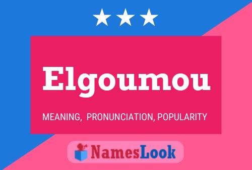 ملصق اسم Elgoumou