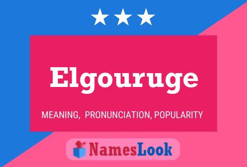 ملصق اسم Elgouruge