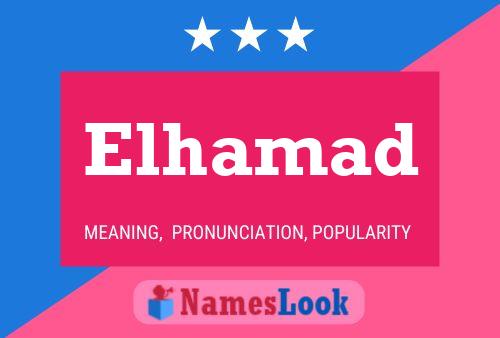 ملصق اسم Elhamad