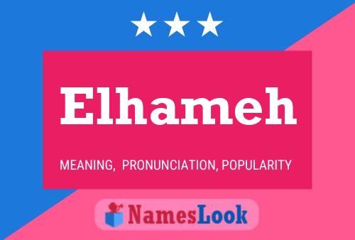 ملصق اسم Elhameh