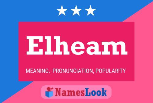 ملصق اسم Elheam