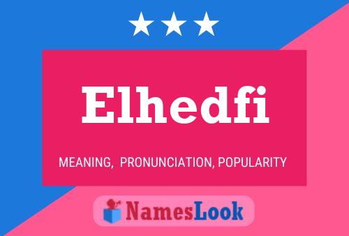 ملصق اسم Elhedfi