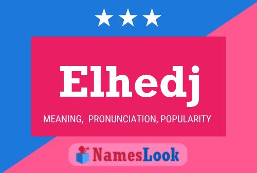 ملصق اسم Elhedj