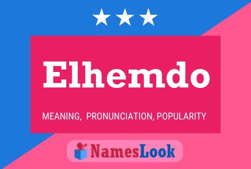 ملصق اسم Elhemdo