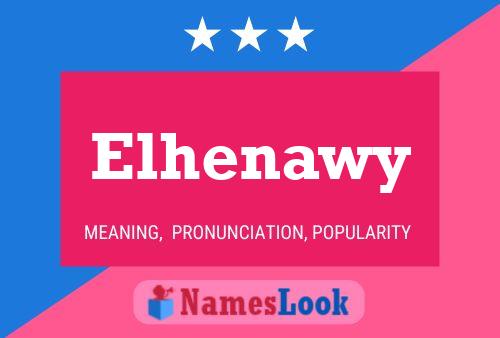 ملصق اسم Elhenawy