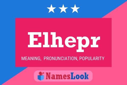 ملصق اسم Elhepr