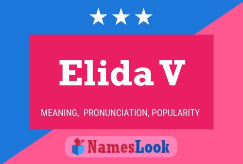 ملصق اسم Elida V