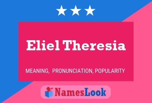 ملصق اسم Eliel Theresia