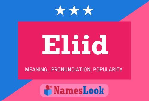 ملصق اسم Eliid