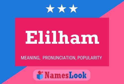 ملصق اسم Elilham