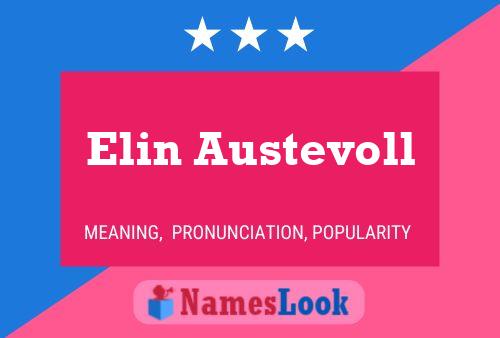 ملصق اسم Elin Austevoll