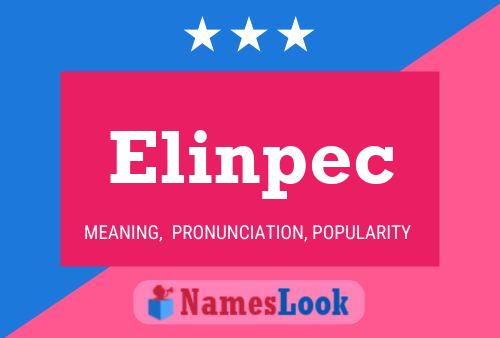 ملصق اسم Elinpec