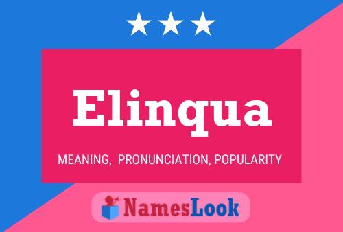 ملصق اسم Elinqua