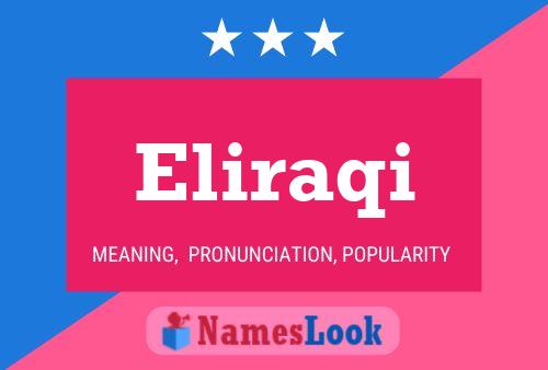 ملصق اسم Eliraqi