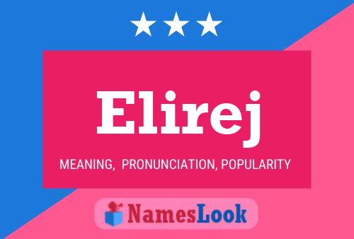 ملصق اسم Elirej