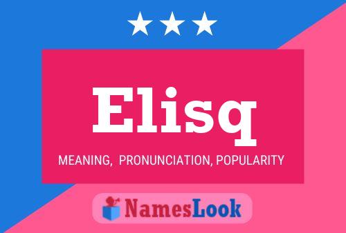 ملصق اسم Elisq