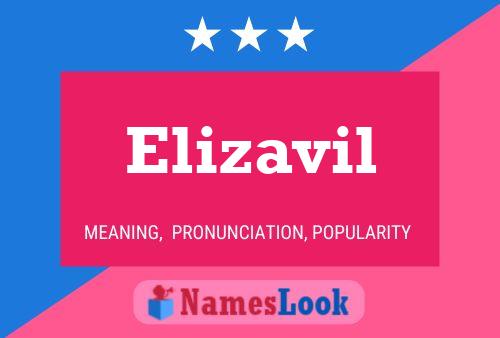 ملصق اسم Elizavil