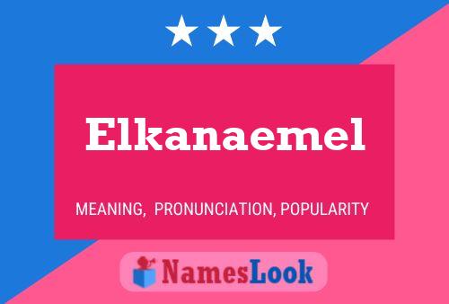 ملصق اسم Elkanaemel