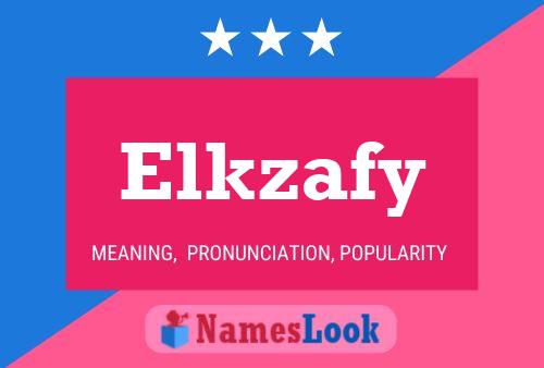 ملصق اسم Elkzafy