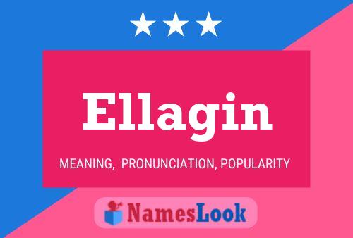 ملصق اسم Ellagin