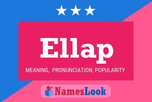 ملصق اسم Ellap