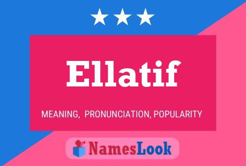 ملصق اسم Ellatif