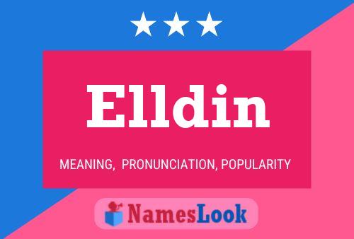 ملصق اسم Elldin