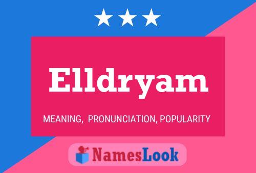 ملصق اسم Elldryam